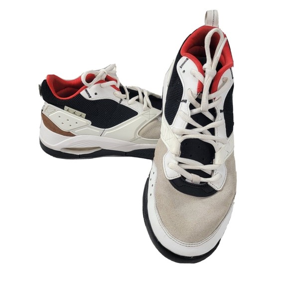 Jordan Other - Nike Jordan Air NFH Sneaker Shoes CZ3984 102 White Chile Red Men's Size 9